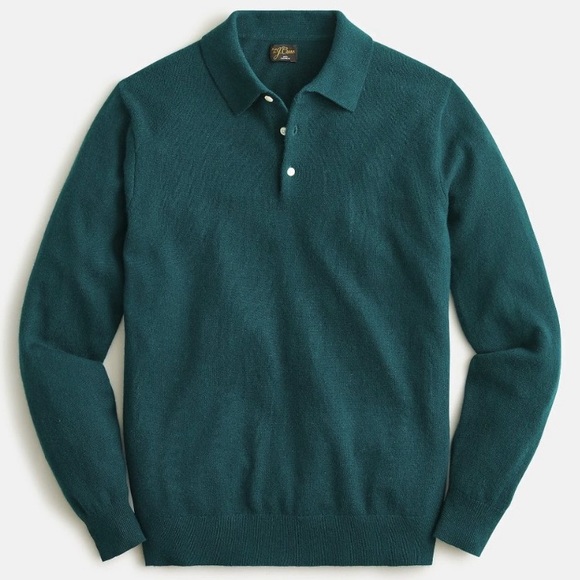 J. Crew Other - EUC J. Crew 100% Italian wool collared sweater - men’s medium